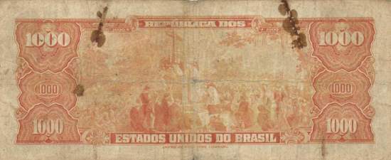 1000 Cruzeiros